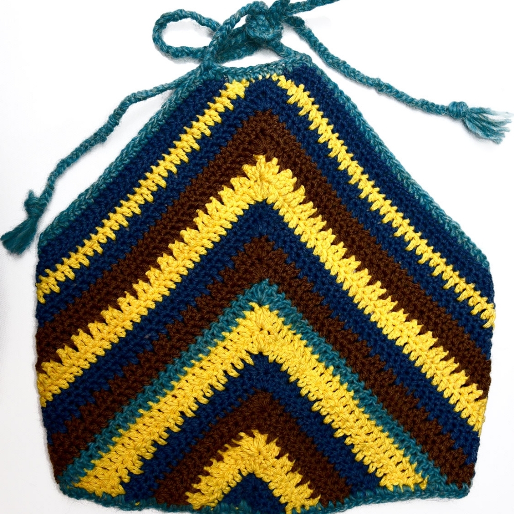 Crocheted BOHO Halter Top
